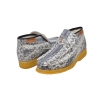 British Collection BWB-Gray Snake Skin  Leather Slip-on