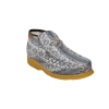 British Collection BWB-Gray Snake Skin  Leather Slip-on