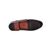 British Collection "Capitan" Black Ostrich Leather Slip-on