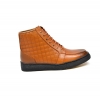 British Collection "Extreme" Cognac Leather High Top