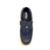 British Collection Apollo Navy Ostrich Leather