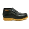 British Collection BWB-Black Leather Slip-on