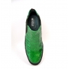 British Collection "Soho" Green Snake Skin Leather