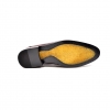 British Collection "Boss" Brown Leather and Pony Skin Slip on