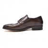 British Collection "Rick" Brown Leather Slip-on