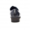 British Collection "Charles" Navy Leather and Pony Skin lace