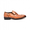 British Collection "Rick" Cognac  Leather Slip-on