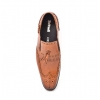British Collection "Rick" Cognac  Leather Slip-on