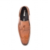 British Collection "Rick" Cognac  Leather Slip-on