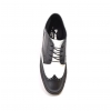 British Collection Wingtip Two-Tone Limited Black/White Leather