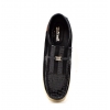 British Collection Apollo Croc-Black Suede and Croc