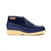 British Collection Apollo Croc-Navy Suede and Croc