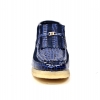 British Collection Apollo Croc-Navy Suede and Croc