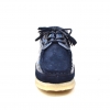 British Collection Knicks Croc-Navy Suede and Croc