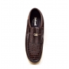 British Collection Apollo Croc-Brown Suede and Croc