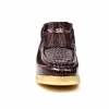 British Collection Apollo Croc-Brown Suede and Croc