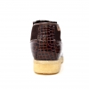 British Collection Apollo Croc-Brown Suede and Croc