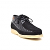 British Collection Knicks Croc-Black Suede and Croc