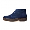 British Collection Playboy Original High Top  Navy Suede