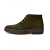 British Collection Playboy Original High Top  Olive Suede