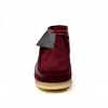 British Collection "Walkers"-Burgundy/Grey suede