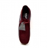 British Collection "Walkers"-Burgundy/Grey suede