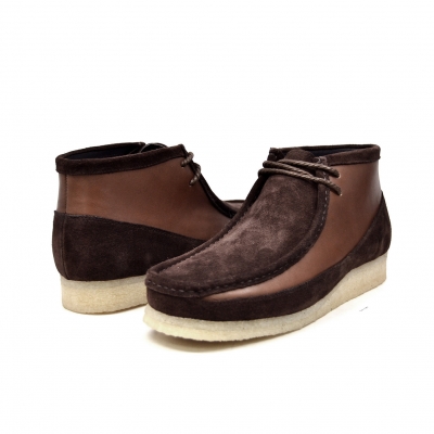 British Collection "Walkers"-Brown Leather and Suede