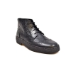 British Collection Black Ostrich and Wingtip Leather