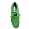 British Collection "Somerset-Low" Forest Green  Leather Suede