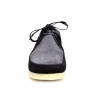 British Collection "Somerset-Low" Black and Grey Suede