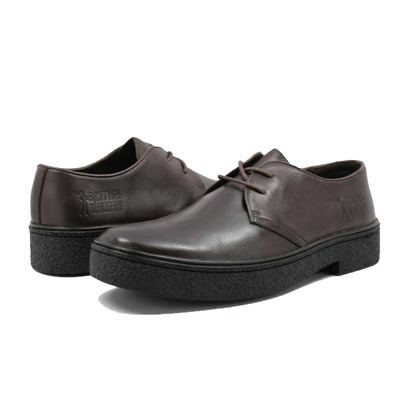 British Collection  Men's Playboy Low Cut Brown Leather