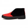 Classic Playboy "Trinidad" Red and Black Suede