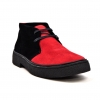 Classic Playboy "Trinidad" Red and Black Suede