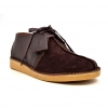 British Collection "Kingston," Brown Leather and Suede