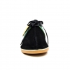 British Collection "Kingston," Green, Yellow, Black Suede