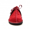 British Collection "Kingston," Burgundy Leather and Suede