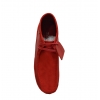 British Collection"New Castle"-Red Leather and Suede