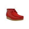 British Collection"New Castle"-Red Leather and Suede