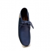 British Collection"New Castle"-Navy Leather and Suede