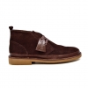 British Collection "Cambridge" Brown Leather and Suede