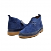 British Collection "Cambridge" Navy Leather and Suede