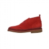 British Collection "Cambridge" Red Leather and Suede