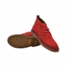 British Collection "Cambridge" Red Leather and Suede