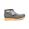 British Collection"New Castle"-Grey Leather and Suede