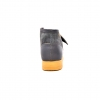 British Collection"New Castle"-Grey Leather and Suede