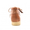 British Collection"Walkers-Ostrich"-Cognac Leather and Ostrich.L