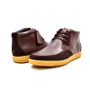 British Collection "Birmingham" Brown Leather and Suede