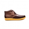 British Collection "Birmingham" Brown Leather and Suede