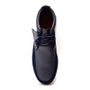 British Collection "Birmingham" Navy Leather and Suede