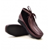 British Collection"New Castle"- Plum Leather and Black Suede